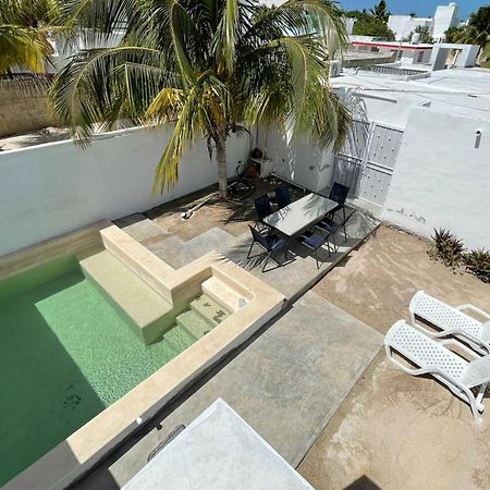 Casa Con Piscina En Chixchulub A 100 M De La Playa Villa ชิกซูลูบ ภายนอก รูปภาพ