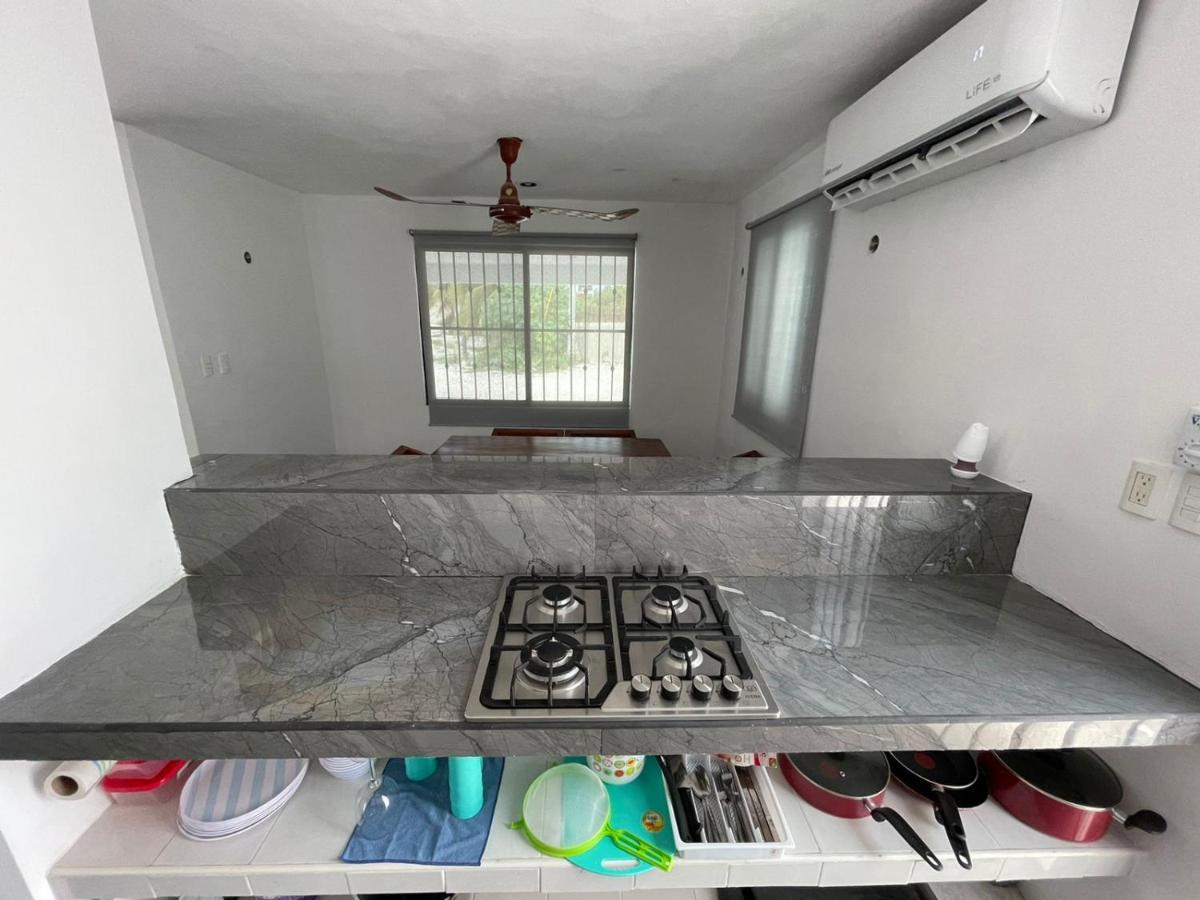 Casa Con Piscina En Chixchulub A 100 M De La Playa Villa ชิกซูลูบ ภายนอก รูปภาพ