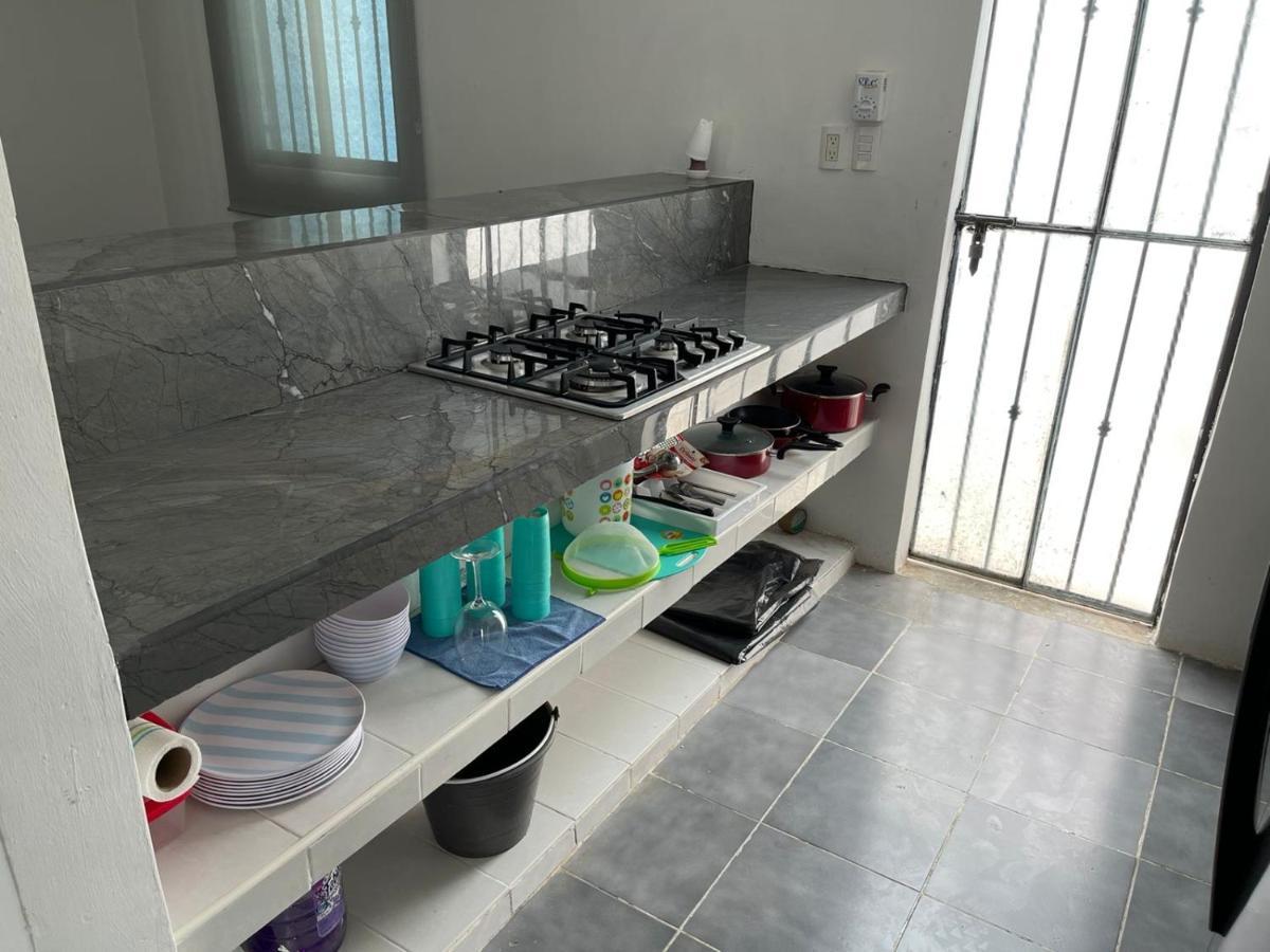 Casa Con Piscina En Chixchulub A 100 M De La Playa Villa ชิกซูลูบ ภายนอก รูปภาพ