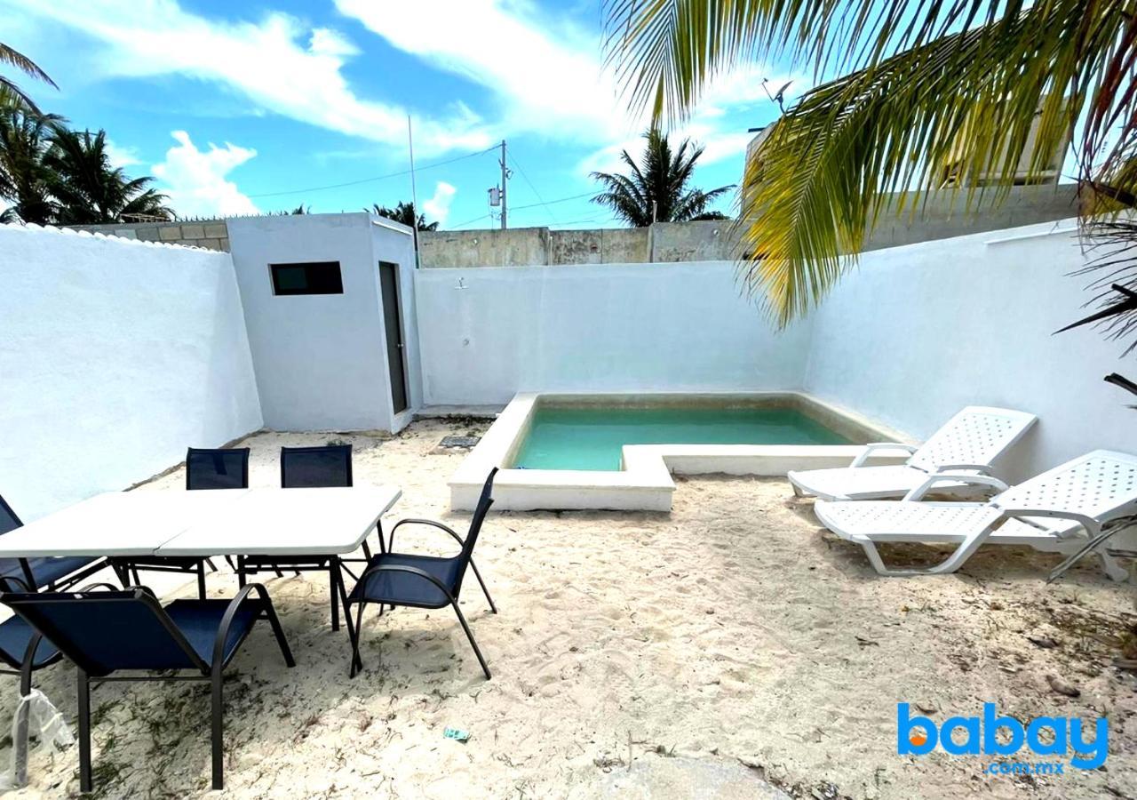 Casa Con Piscina En Chixchulub A 100 M De La Playa Villa ชิกซูลูบ ภายนอก รูปภาพ