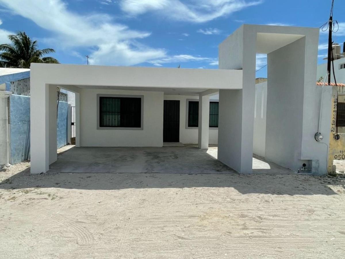 Casa Con Piscina En Chixchulub A 100 M De La Playa Villa ชิกซูลูบ ภายนอก รูปภาพ