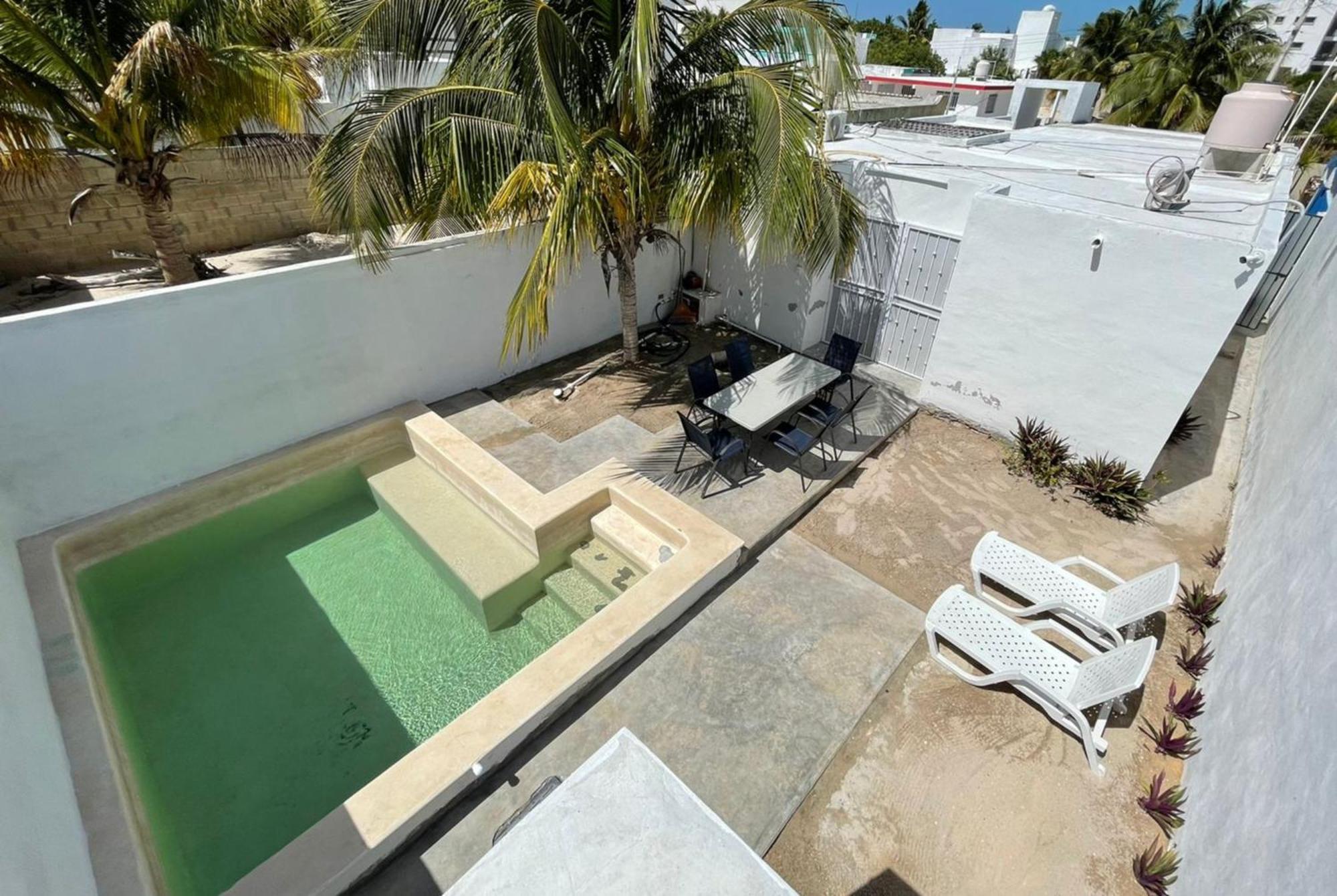 Casa Con Piscina En Chixchulub A 100 M De La Playa Villa ชิกซูลูบ ภายนอก รูปภาพ